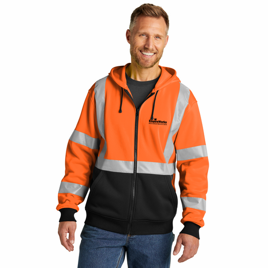 Field Employee Full Zip-Up Safety Hoodie CSF300 (Discounts for quantities over 25)