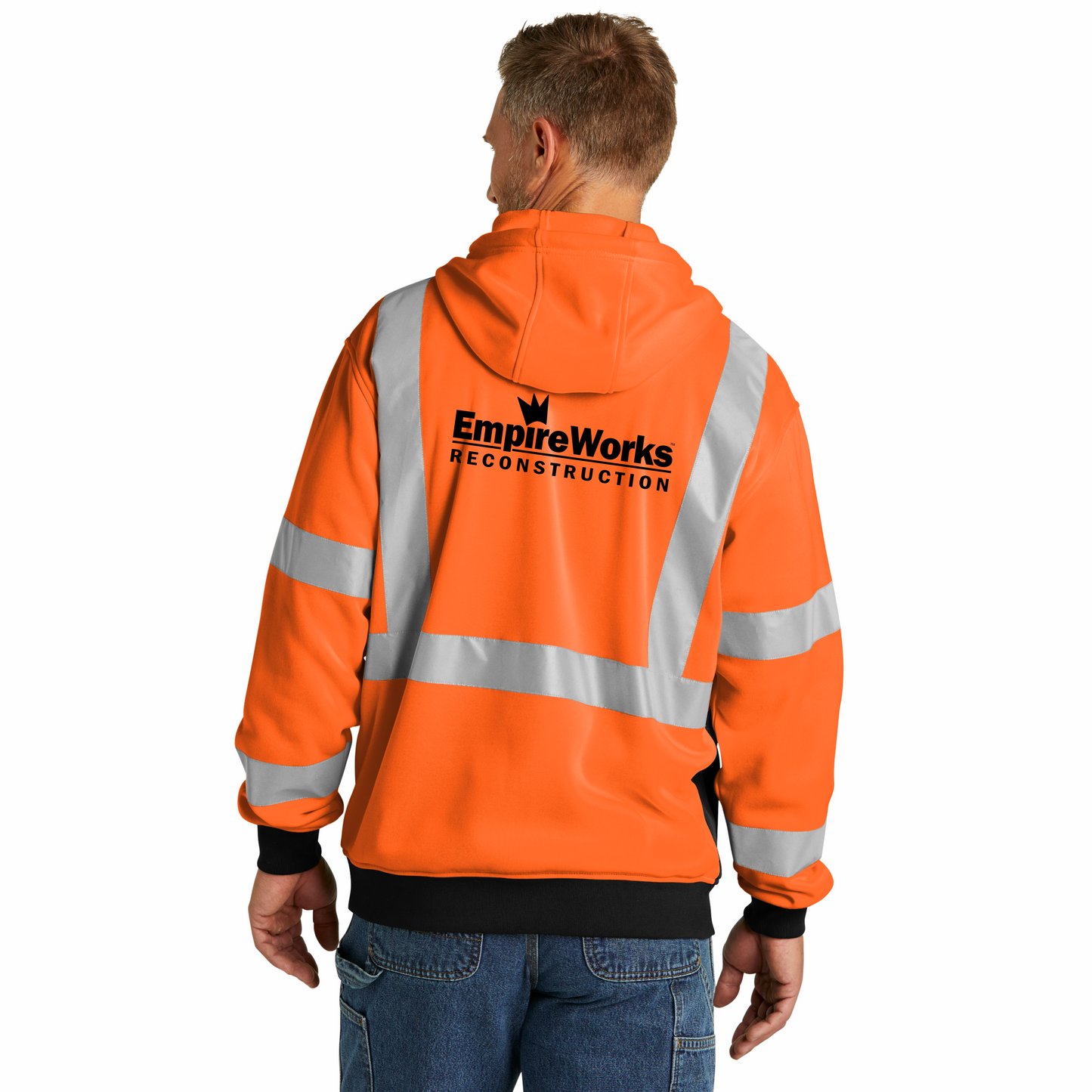 Field Employee Full Zip-Up Safety Hoodie CSF300 (Discounts for quantities over 25)