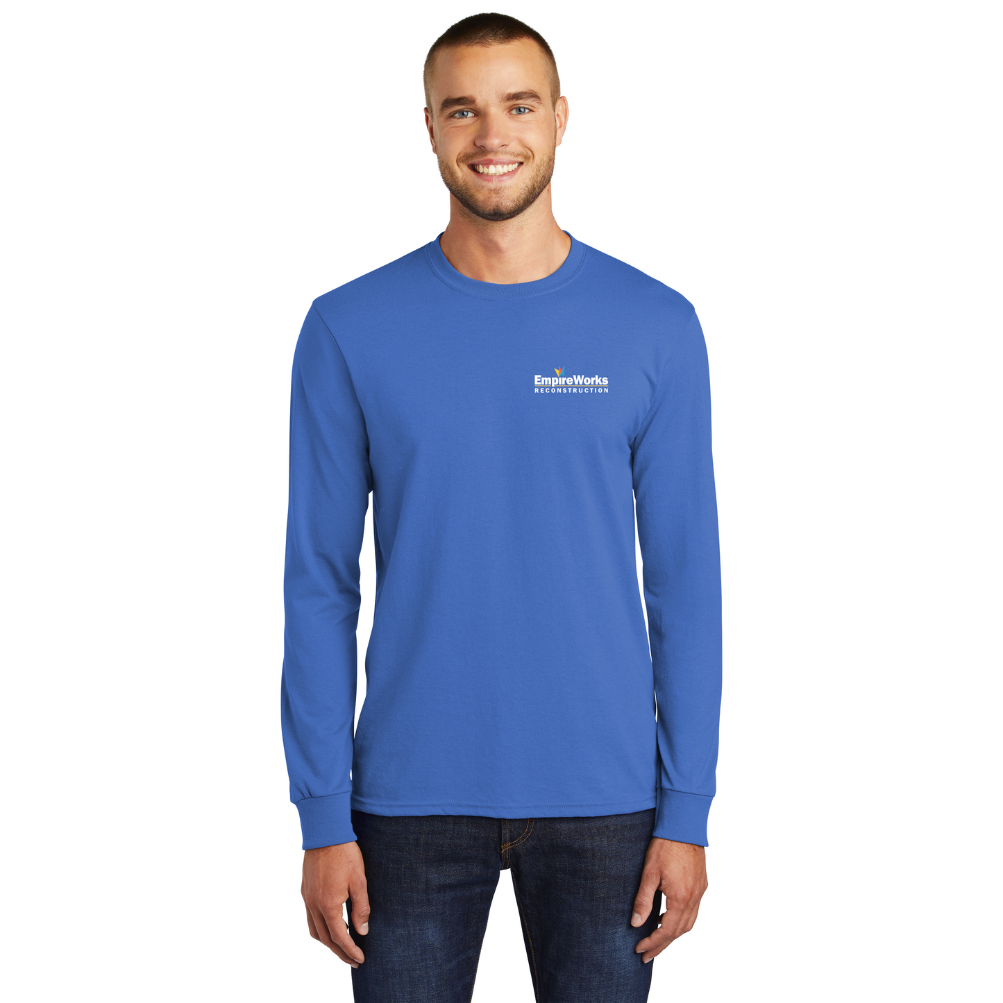 Office Staff Unisex Long Sleeve with Full Color Logo