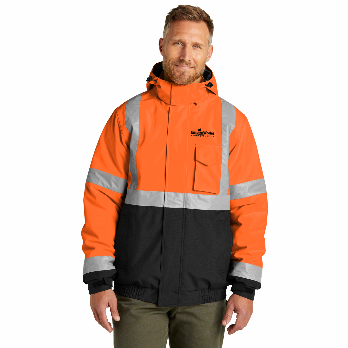 Field Employee Safety Waterproof Reflective Jacket CSJ500 (Discounts for quantities over 25)