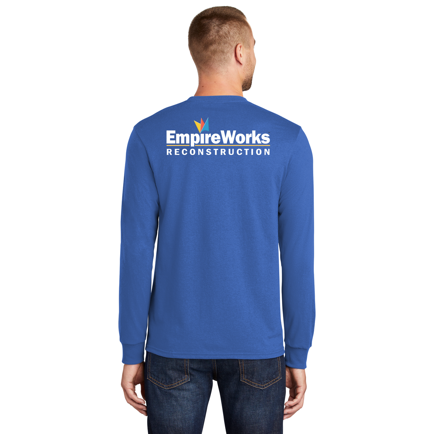 Office Staff Unisex Long Sleeve with Full Color Logo