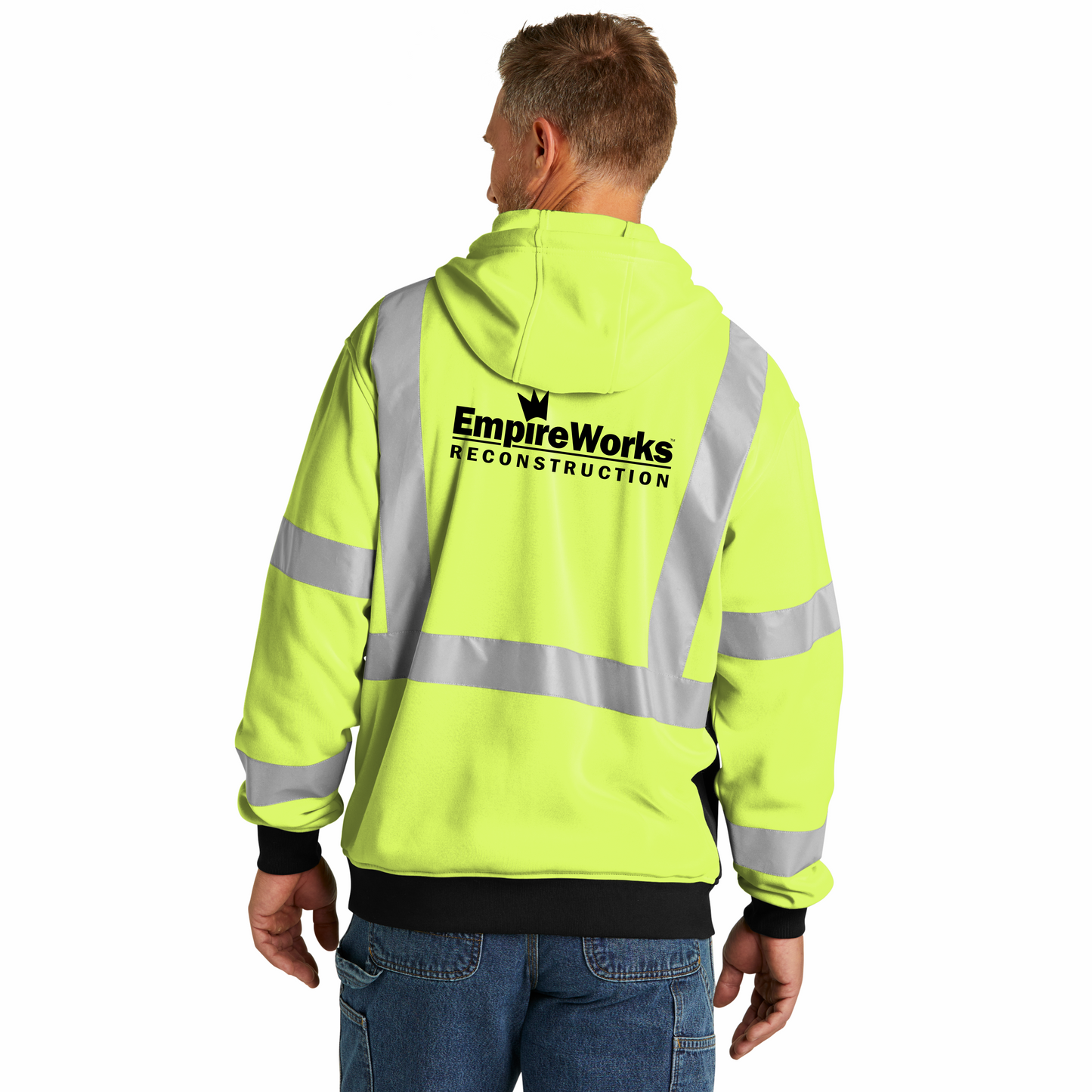 Field Employee Full Zip-Up Safety Hoodie CSF300 (Discounts for quantities over 25)