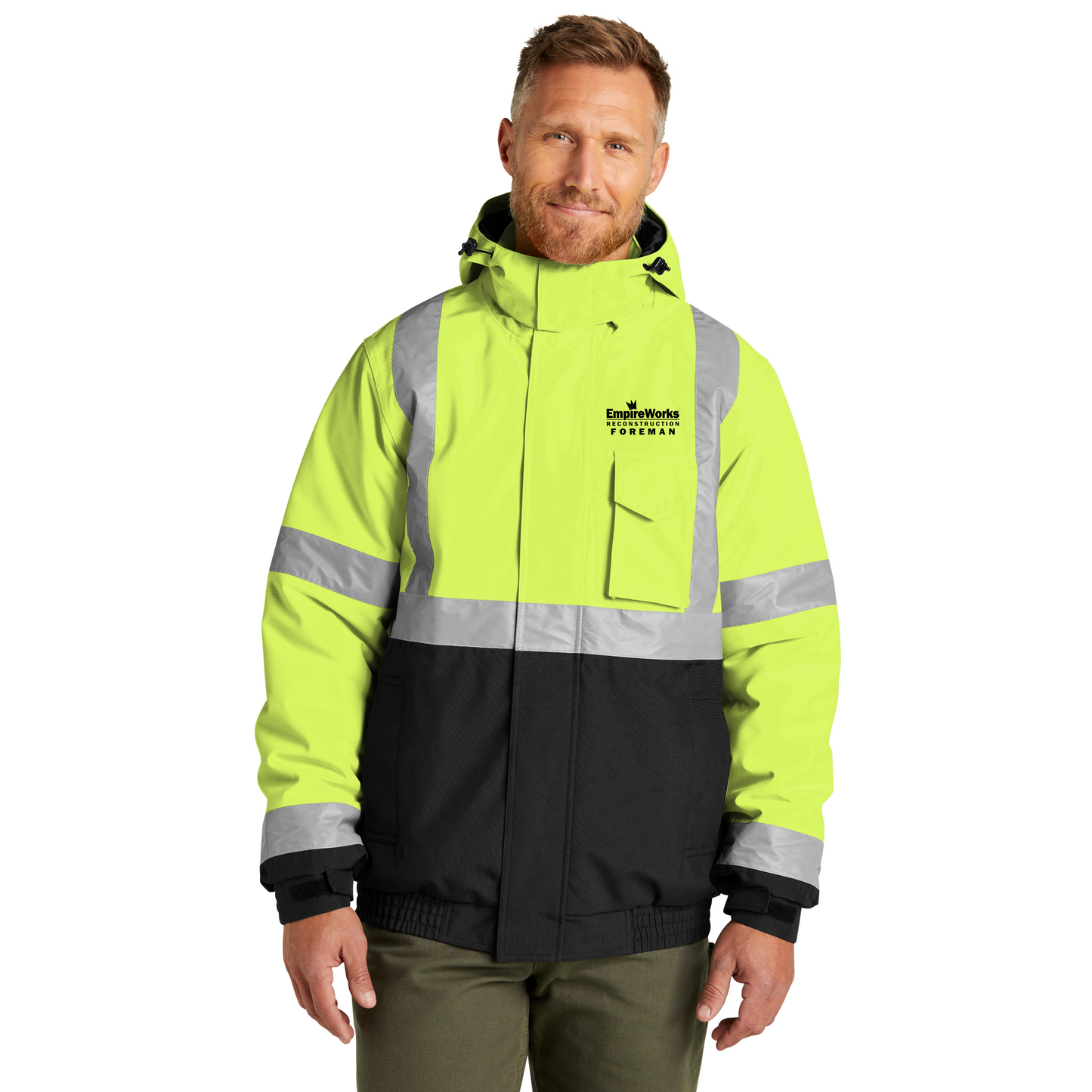 Foreman Safety Waterproof Reflective Jacket CSJ500 (Discounts on quantities over 25)