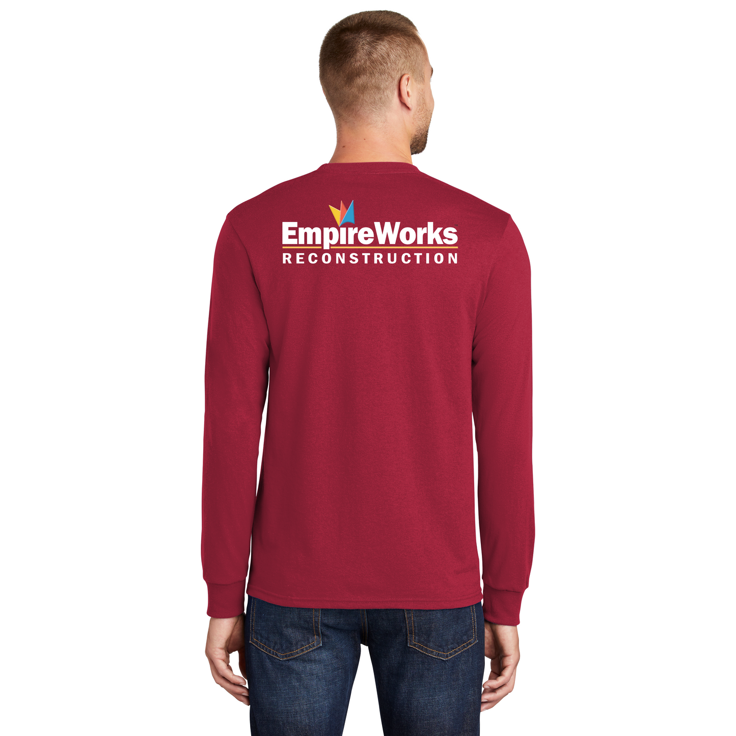 Office Staff Unisex Long Sleeve with Full Color Logo