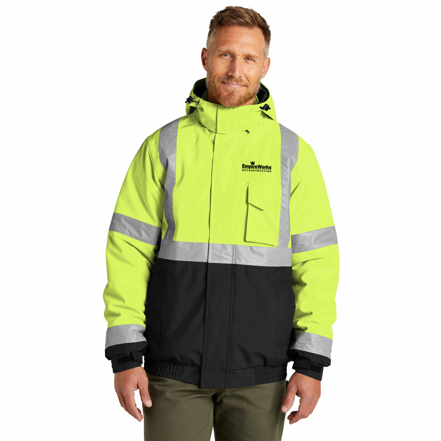 Field Employee Safety Waterproof Reflective Jacket CSJ500 (Discounts for quantities over 25)