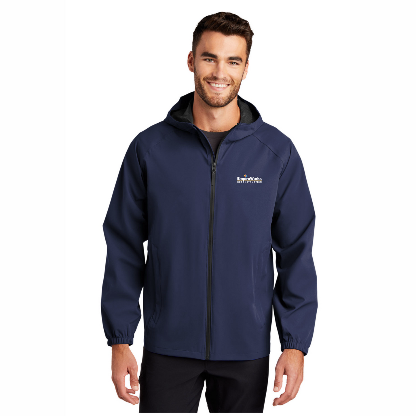 Men's Office Staff Lightweight Waterproof/Wind Resistant Jacket J407