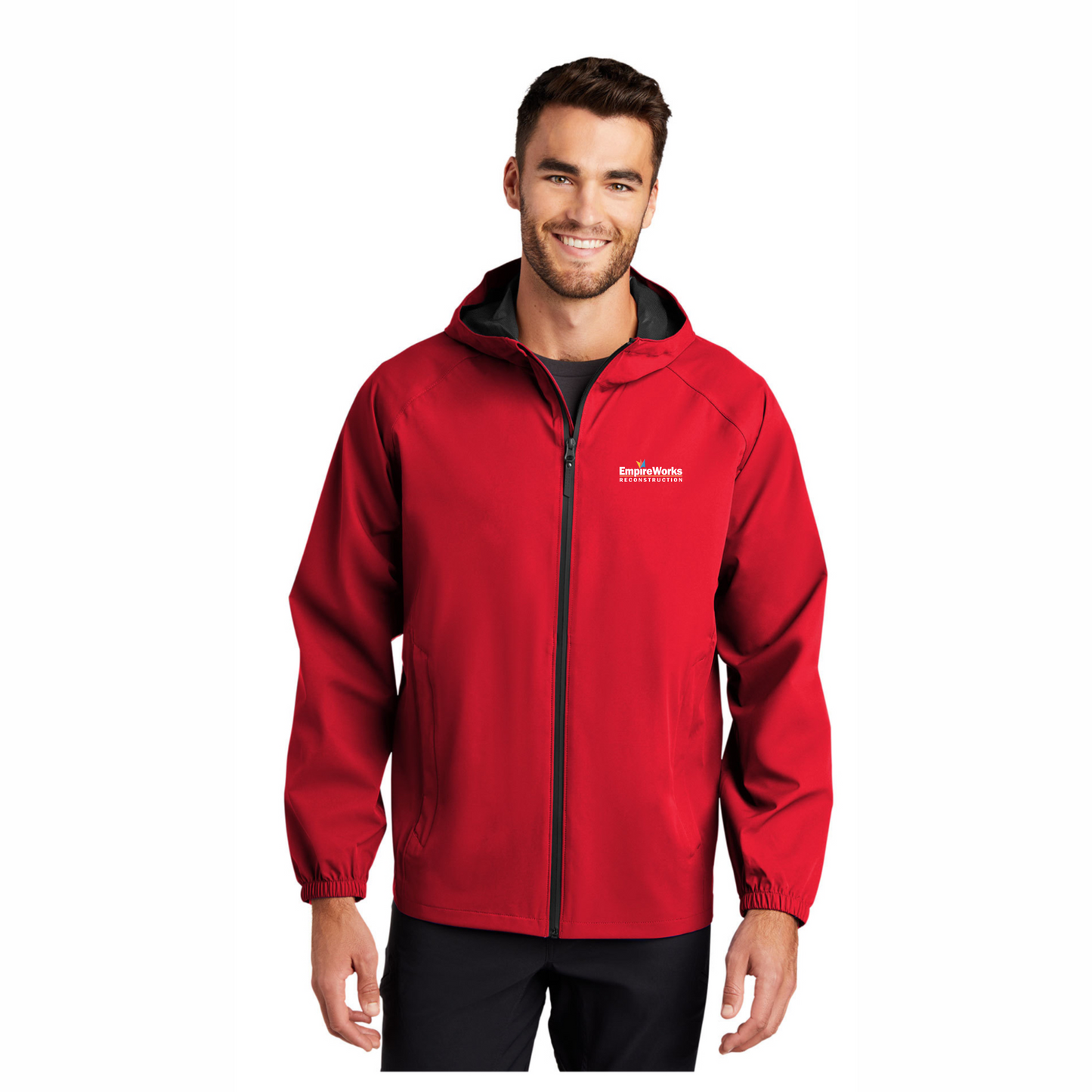 Men's Office Staff Lightweight Waterproof/Wind Resistant Jacket J407