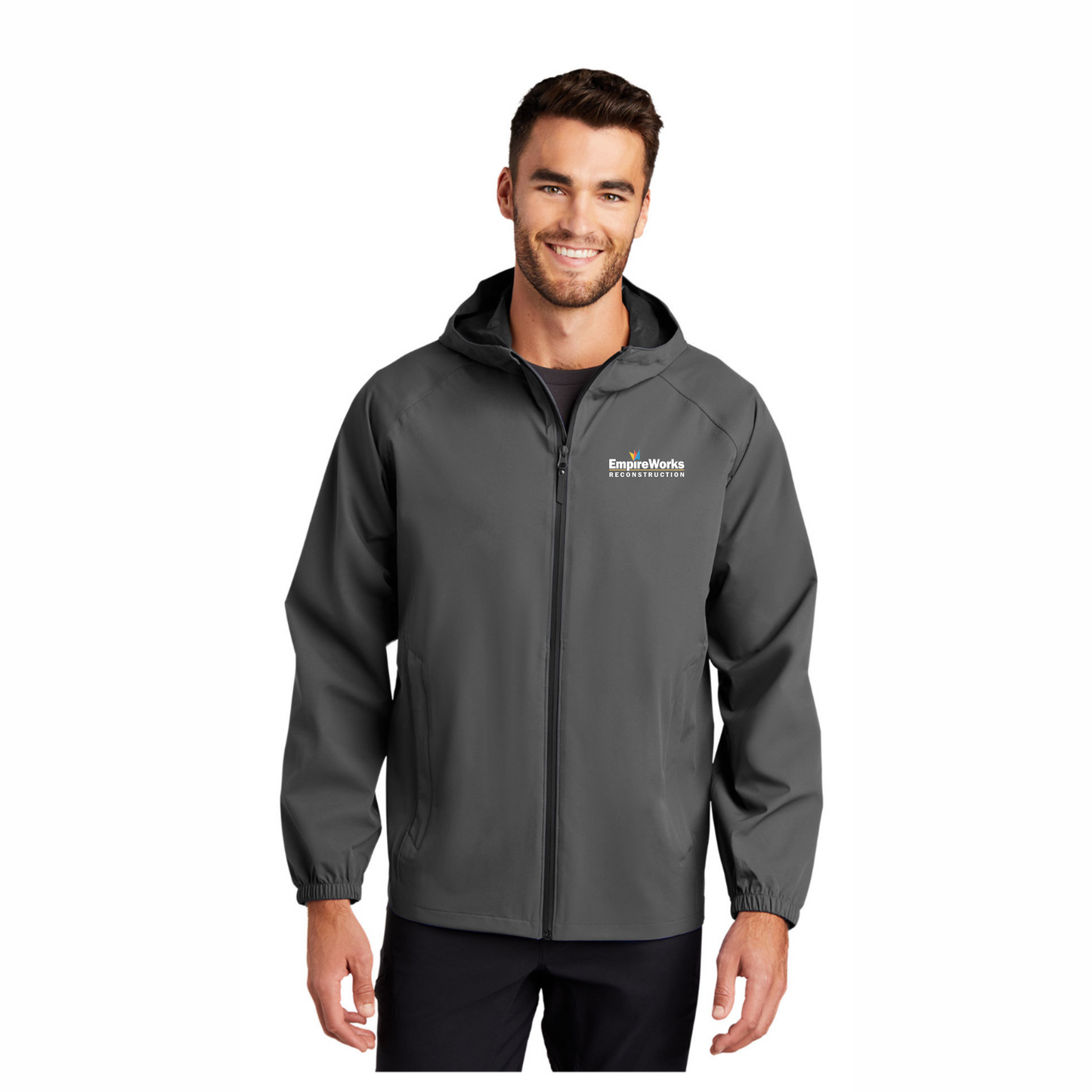 Men's Office Staff Lightweight Waterproof/Wind Resistant Jacket J407