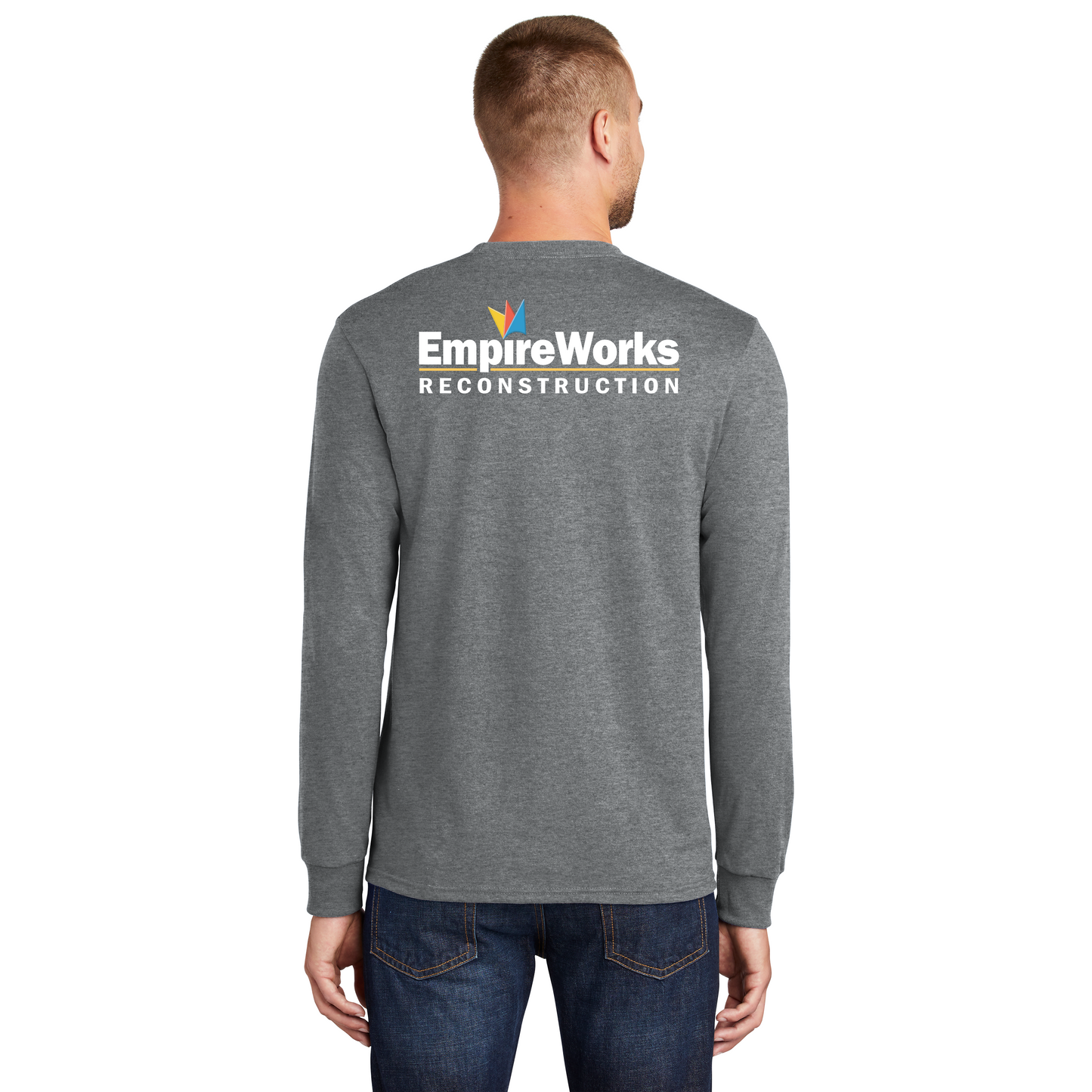 Office Staff Unisex Long Sleeve with Full Color Logo