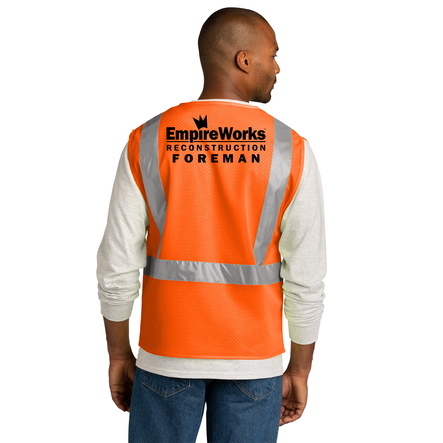 Foreman Simple Mesh Safety Vest (Discount on quantities over 25)