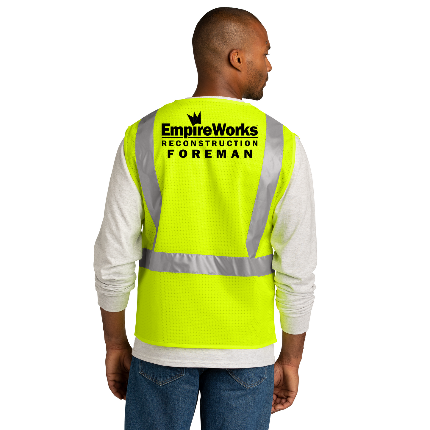 Foreman Simple Mesh Safety Vest (Discount on quantities over 25)