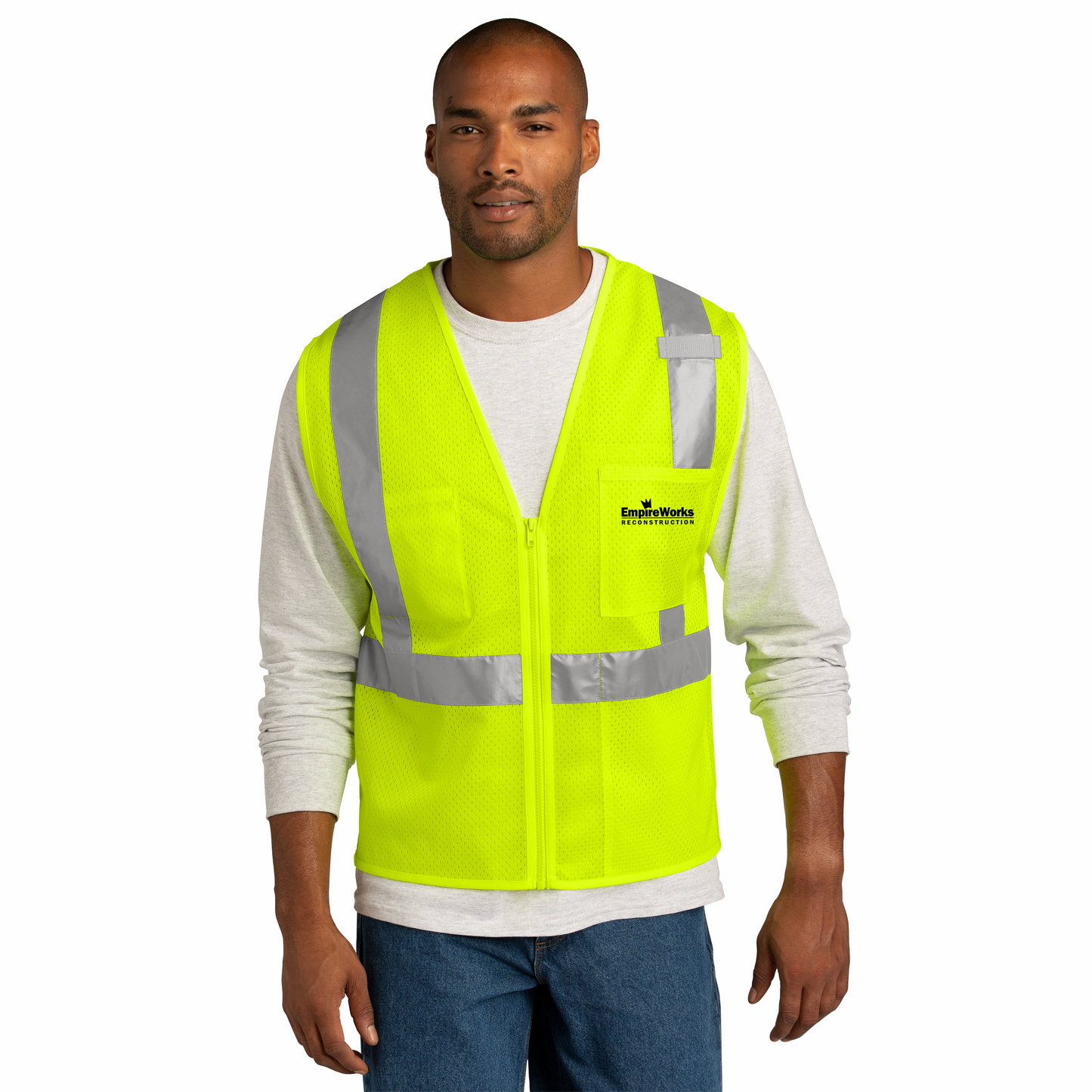 Field Employee Simple Mesh Safety Vest (Discount on quantities over 25)