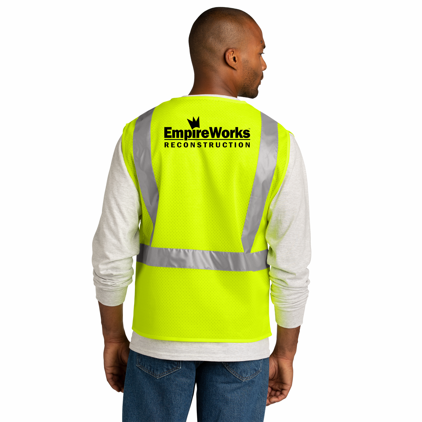 Field Employee Simple Mesh Safety Vest (Discount on quantities over 25)