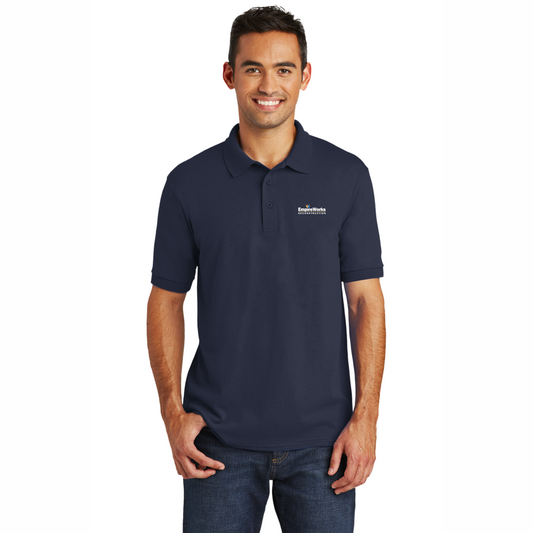 Office Staff Men's 50/50 Blend Polo KP55